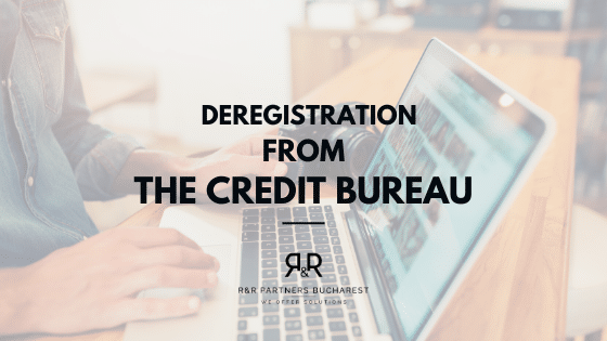 Deregistration from the Credit Bureau